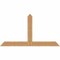 Ekena Millwork Portland Timber Gable Bracket, Western Red Cedar, 72"W x 39"H x 3 1/2"D x 5 1/2"F, 13/12 Pitch GBW072X39X0406POR00SWR - alternate 1